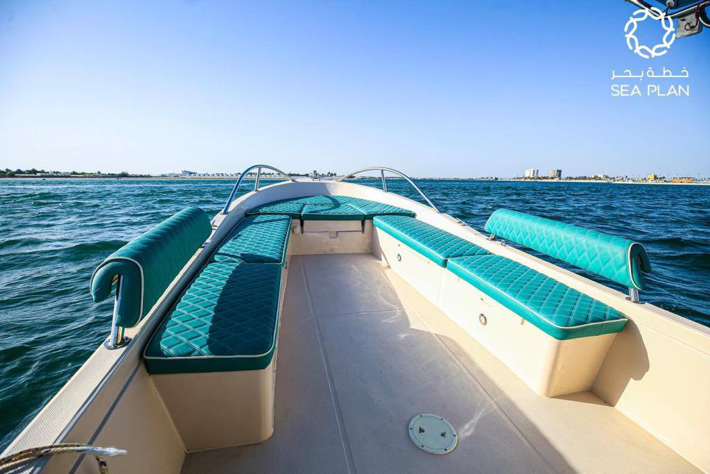 Yacht dining area